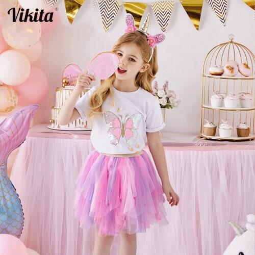 Юбки для девочек VIKITA China At AliExpress