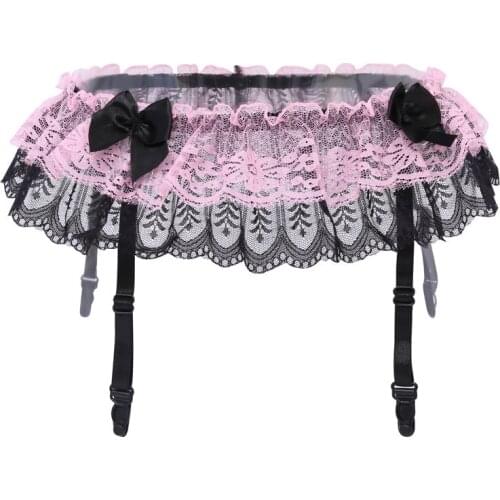 Sexy Lace Garter Belt For Women Pantyhose Stockings Female Suspender Belt Thigh High Erotic Lingerie Sexy Wedding Garter