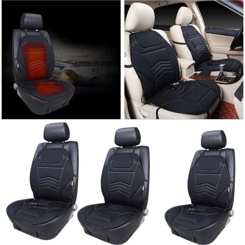 12V Car Heat Seat Cushions Cover Smart Seat Heater Temperature Controller Heater Warmer For Truck Trailer RV Pickup Motorhome
