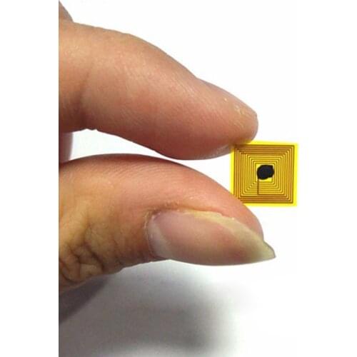 5mm*5mm Anti-Metal Mini Ntag213 NFC Tag 13.56MHZ FPC Sticker With RFID Micro Chip 144 Bytes 1mm Reading Range