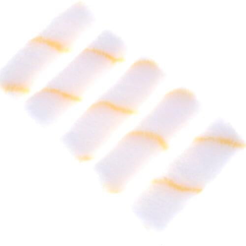 5 Pcs 4" Paint Roller Covers Mini Paint Roller Edger Trim Roller Brand New