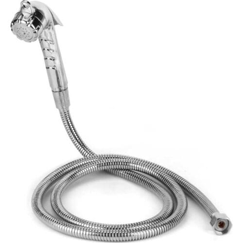 RV Accessories rv covers Caravan External Nozzle Water Supply Shower Head Stainless Steel W/1.5m Hose 1/2 Thread rv styling rv