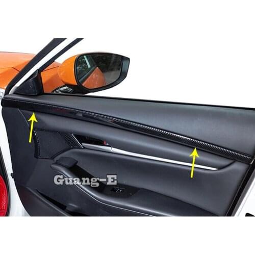 For Mazda 3 Mazda3 Axela M3 2019 2020 2021 Car Stick Trim Cover Door Frame Trim Panel Handrail Lift Handle Bowl Armrest