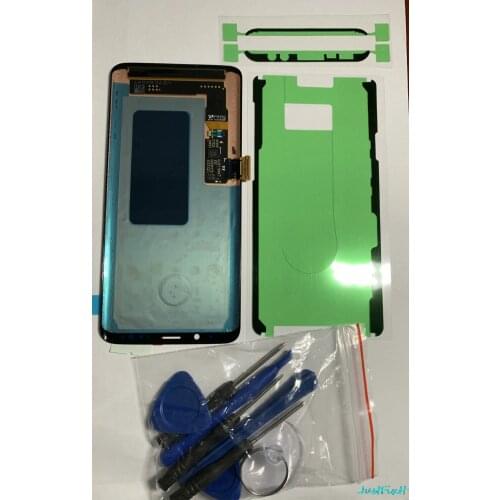 For Samsung Galaxy S9 g960F S9 PLUS S9+ G965f Defect Spot Lcd Display Touch Screen Digitizer ORIGINAL Super AMOLED Screen