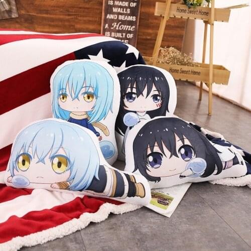 Anime That Time I Got Reincarnated as a Slimes double sided Manga Pillow Stuffed Plush Toy Home Decoration Cushion Pillow