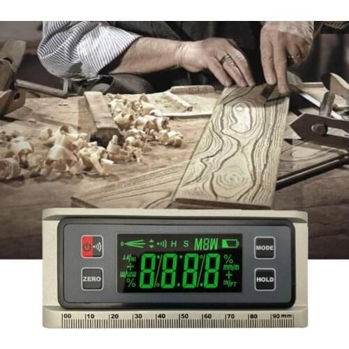 63HA Electronic Inclinometer Digital Protractor/Level/Angle Finder & Gauge Tools Magnetic Precision Smart Level Ruler