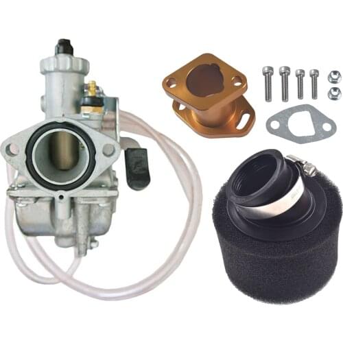 VM22 26mm Carburetor Kit For Predator 212cc GX200 196cc Clones Mini Bike Go Kart Black Yellow