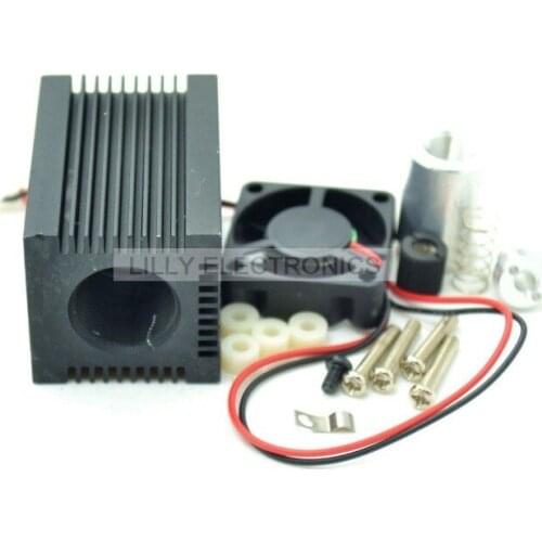 33x33x50mm Laser Module Housing for 5.6mm TO-18 LD with Lens & Aluminium Part