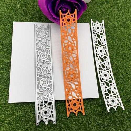 AOKEDIY Border Dies metal steel cutting dies stencils for DIY knife mould Scrapbooking Dies card photo album decoration craft