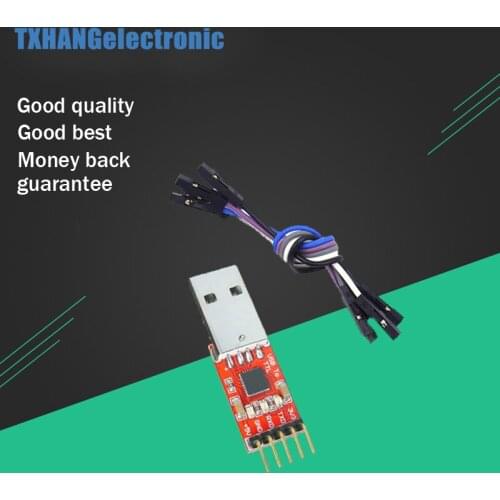 1pcs CP2102 module USB to TTL serial UART STC download cable PL2303 Super Brush line upgrade diy electronics