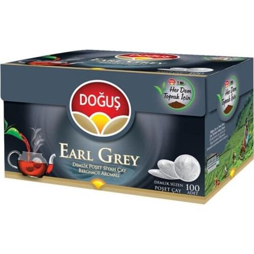 GREAT CIMIY PERFECT Doğuş Earl Gray Teapot Bag Black Tea Bergamot Flavored 100 Pieces FREE SHİPPİNG