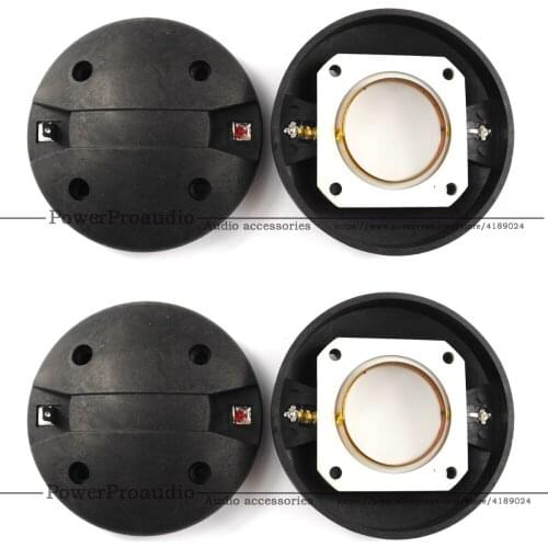 4pcs Replacement Diaphragm For Mackie 350 V1, C 200, SA 1530z, FBT 2 & 4, B&C DE12 8 ohm