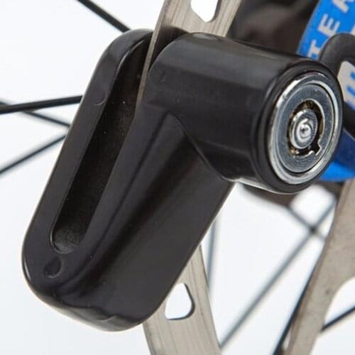 Treyues 1PC Disc Brake Lock Anti-theft Lock Motorcycle Disc Brake 3 Colors For Bicycles Electric Cars Mountain Bike Locking