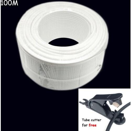 Water tube 1/4 quick hose Pipe For RO Water Filter System Aquarium PE Reverse Osmosis 1/4 inch 100M