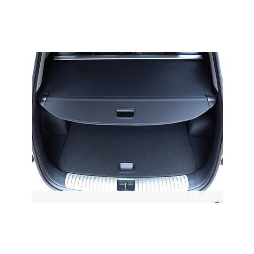 Behind the shelf Car Styling for 17 Tiguan black Trunk lid Material Curtains rear Curtains sliding Spacer rear Racks