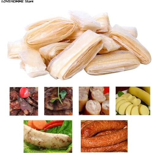 2.5m Edible Sausage Casings Packaging Pork Intestine For Sausage Tube Casing For Sausage Hot Dog Hamburger Stuffer Tools