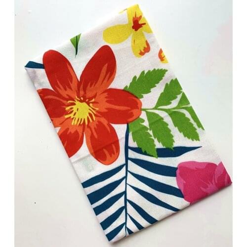 2pcs Flower Napkin Art Printing Napkin Table Napkins Cotton Napkin Kitchen Napkin Weddings