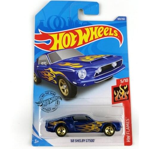 2020-169 Hot Wheels car 1/64 68 SHELBY GT500 Collection Metal Die-cast Simulation Model Cars Toys