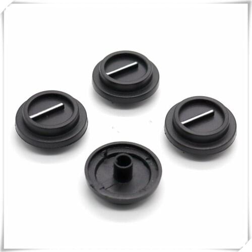 5 Pieces Plastic Half Shaft Knob Diameter 32mm Height 14mm Potentiometer Encoder Knob 180 Degree D-Shaped Inner Hole 6mm