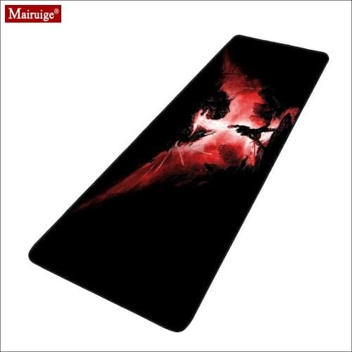Dragon Age Inquisition Case Black and Red Mouse Pad Gamer Desk Mat Large Small MousePad XXL 90x40/80x30cm Gaming Accessories