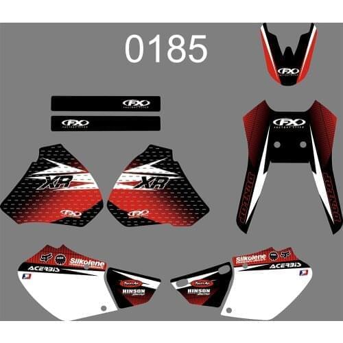 Motorcycle Team Graphic & Backgrounds Decal Stiker Kits for Honda XR250 XR400 1996 1997 1998 1999 2000 2001 2002 2003 2004