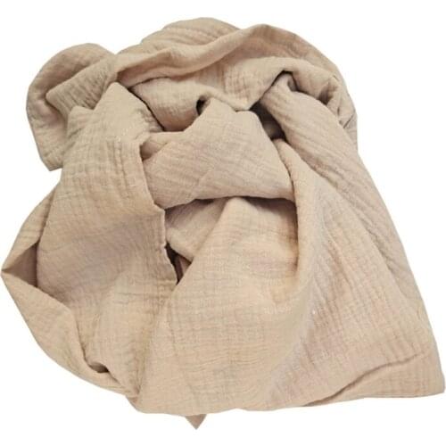 Cotton Baby Blankets Newborn Solid Color Swaddle Wrap Stroller Cover Blanket Muslin Gauze Blanket Baby Photography Props Bath To