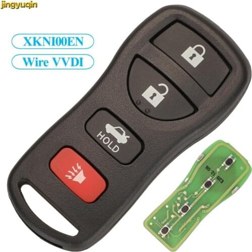 Jingyuqin XKNI00EN VVDI2 Mini Key Tool For Nissan Type Wire VVDI Xhorse Remote Car Key Control Universal 4 Buttons
