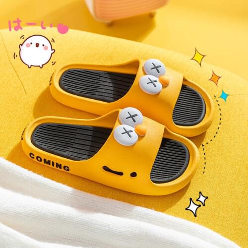 Women Thick Platform Slippers Summer Beach Eva Soft Sole Slide Sandals Leisure Men Ladies Indoor Bathroom Anti-slip Shoes