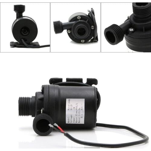 800L/H 5m DC 12V 24V Solar Water Heater Brushless Motor Circulation Water Pump 16FA
