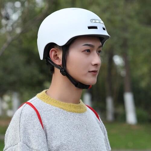 Adult Cycling Helmet Front And Rear LED Lights Turn Signals Brake Lights Smart Bicycle Helmet Kid Bike Helmet Sides Built-in Mic