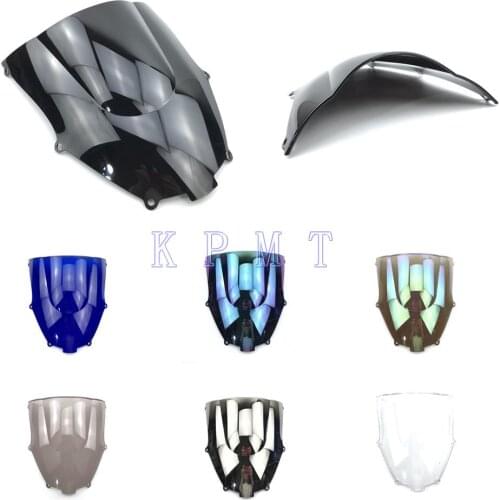 Motorcycle Windshield WindScreen Double Bubble For Kawasaki ZX9R 2000 2001 2002 2003 2004 2005 ZX 9R 00 01 02 03 04 05