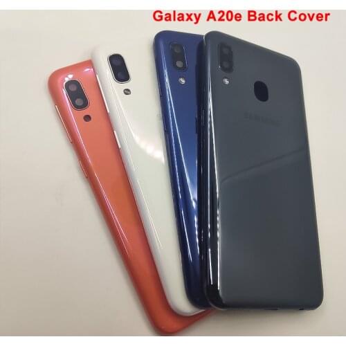 For Samsung Galaxy A20e Back Cover Battery Case Housing Rear Door Cover Case Replacement Spare Plastic for SAMSUNG Galaxy A20 e