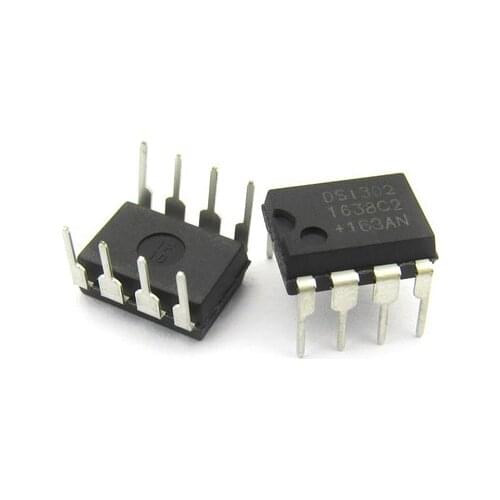10PCS/lot DS1302N DIP8 DS1302 DIP DIP-8 Trickle Charge Timekeeping Chip new and Original