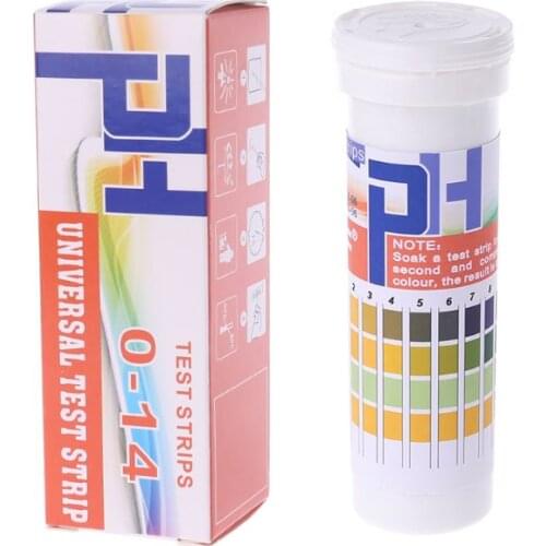 150 Strips Bottled PH Test Strip Full Range 0-14 pH Acidic Alkaline Indicator Urine Saliva Universal