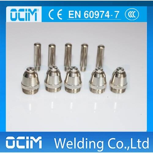 50sets SG-55 AG-60 Plasma Cutter Cutting consumable KIT PLasma TIPS Nozzle