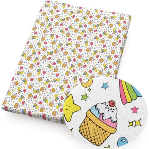 David accessories 50*145cm Food 100% Cotton Fabric for Sewing Dress Cloth Making DIY Cushion Cover,c11885