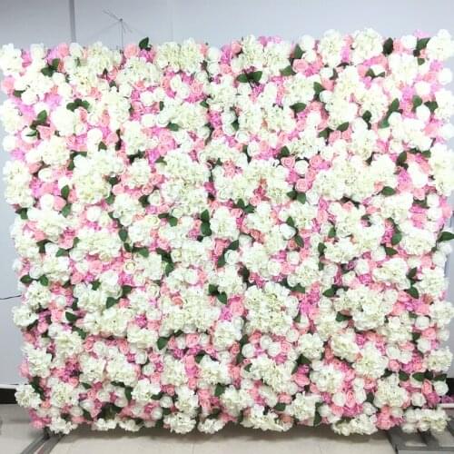 2019 SPR Free Shipping wedding decoration Artificial flower wall table runner wedding backdrop flower road lead