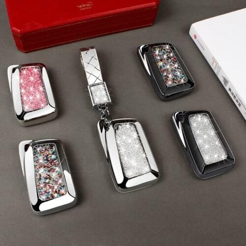 Car Key Case Diamond shell For Lexus IS200 IS350 ES200 ES250 ES300H GS200T GS300H NX300 RX200 RX450 LX Keys Cover Dropshipping