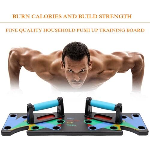 9 in 1 Household Multifunction Push Up Rack Board Men Women Fitness Exercise Workout Push-up Stands Body Building Training Gym