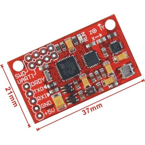 IMU AHRS 10DOF attitude sensor module MPU6050 HMC5883 BMP180 attitude meter