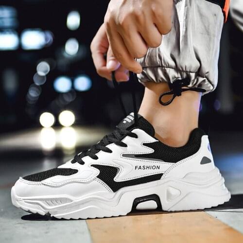 Mens casual shoes 2021 spring Designer sneakers fashion trainers men vulcanize shoes Platform sneakers Chunky walking shoes