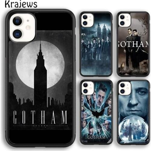 Krajews American TV Gotham soft Phone Case Cover For iPhone 5s SE 2020 6s 7 8 plus X XS XR 11 12 mini pro max coque Shell