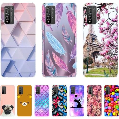 Silicon Case for Huawei Honor 10X Lite Luxury Clear Shell Phone Back Cover 6.67" Full Protection Flexible Shockproof Fitted Case