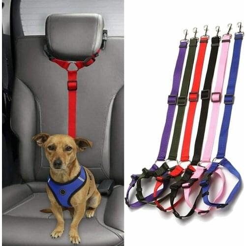 Pet Products Universal Practical Cat Dog Safety Adjustable Car Seat Belt Harness