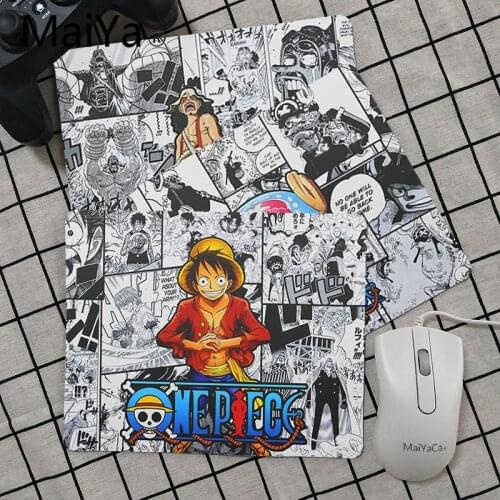 Maiya High Quality One Piece Comic mouse pad gamer play mats Smooth Writing Pad Desktops Mate gaming mouse pad