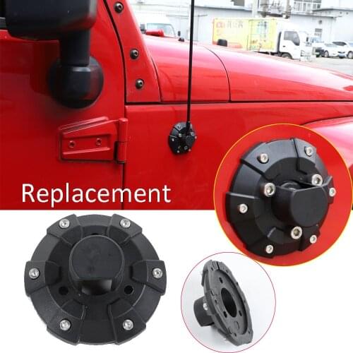 Replacement Radio Antenna Base Mast Trim For Jeep Wrangler JK JL Gladiator JT