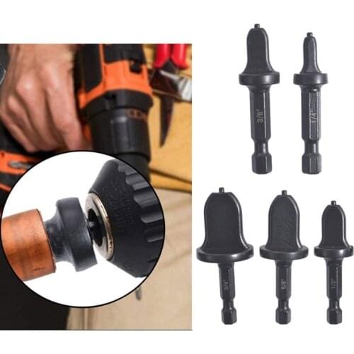 1/5/6pcs Air Conditioner Conditioning Tube Expander Swaging Tool Drill Bit Pipe Flaring 1/4” 3/8” 1/2” 5/8” 3/4” 7/8"