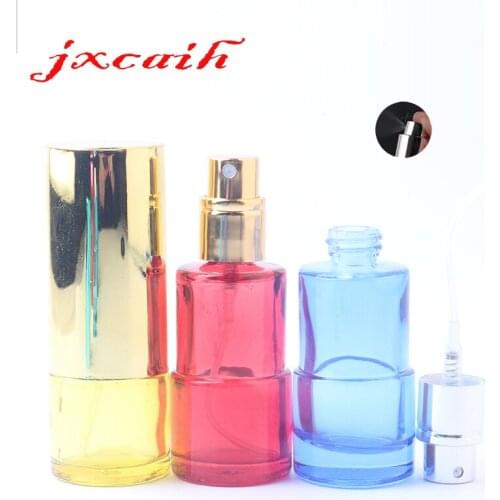 1pc 20ml Glass Empty Perfume Bottle Nebulizer Spray Fill Bottle Perfume Box Travel Portable