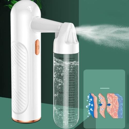 120Pa High-Pressure Facial Sprayer Water Oxygen Nano Facial Moisturizing Steamer Beauty Instrument Hand-Held Injecting Apparatus