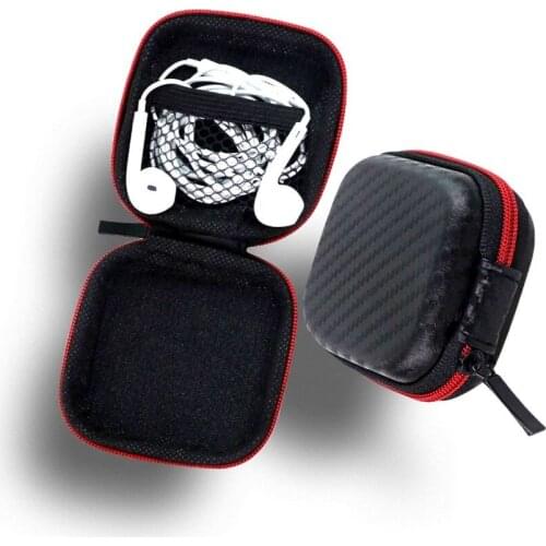 2 x Mini Portable Case Bag Pouch Holders Box For Earphone